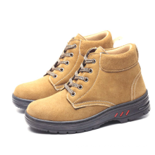 Hot Selling Suede Leather Construction Safety Shoes